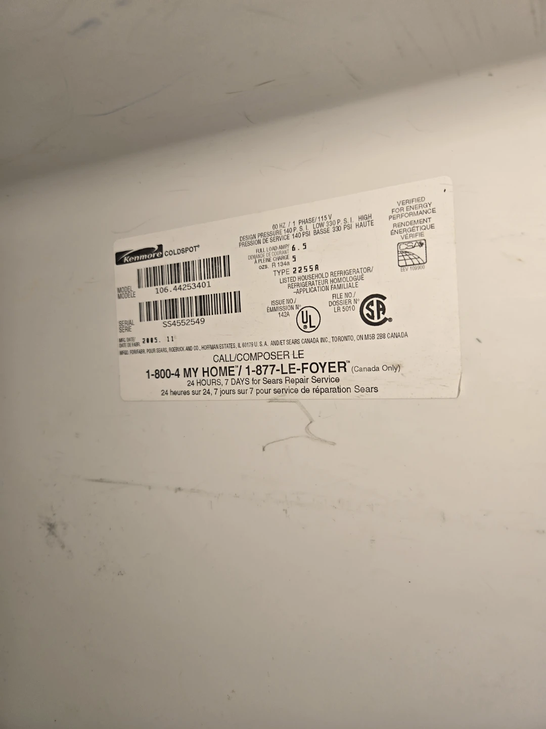 Kenmore Stainless Refrigerator/Freezer - photo 5