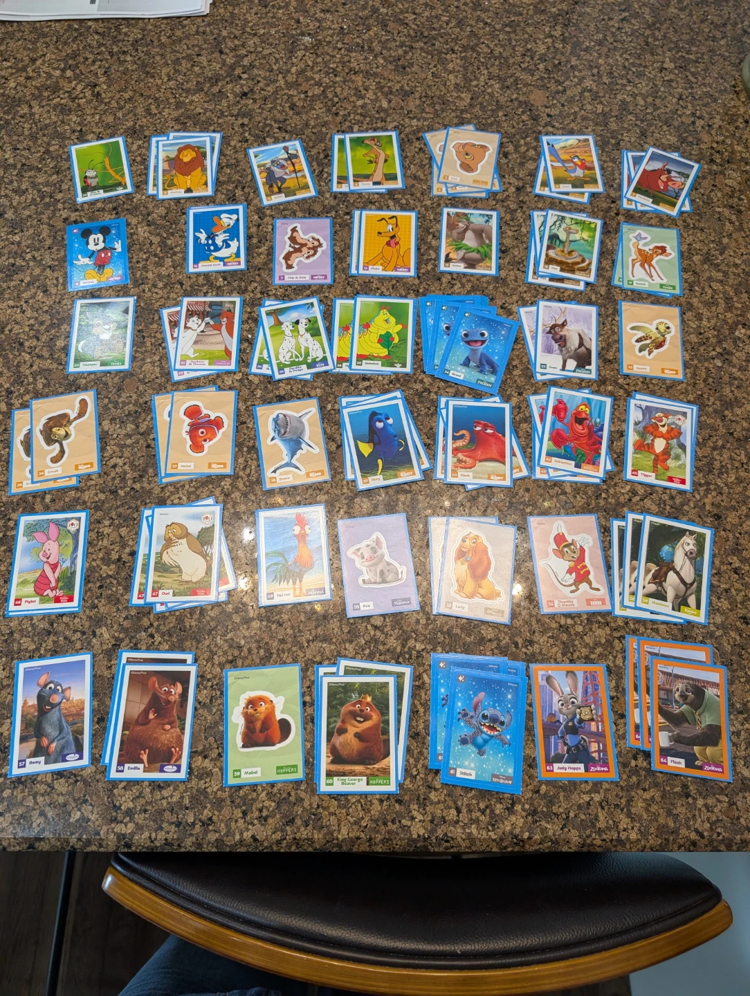 Disney srickers Trade