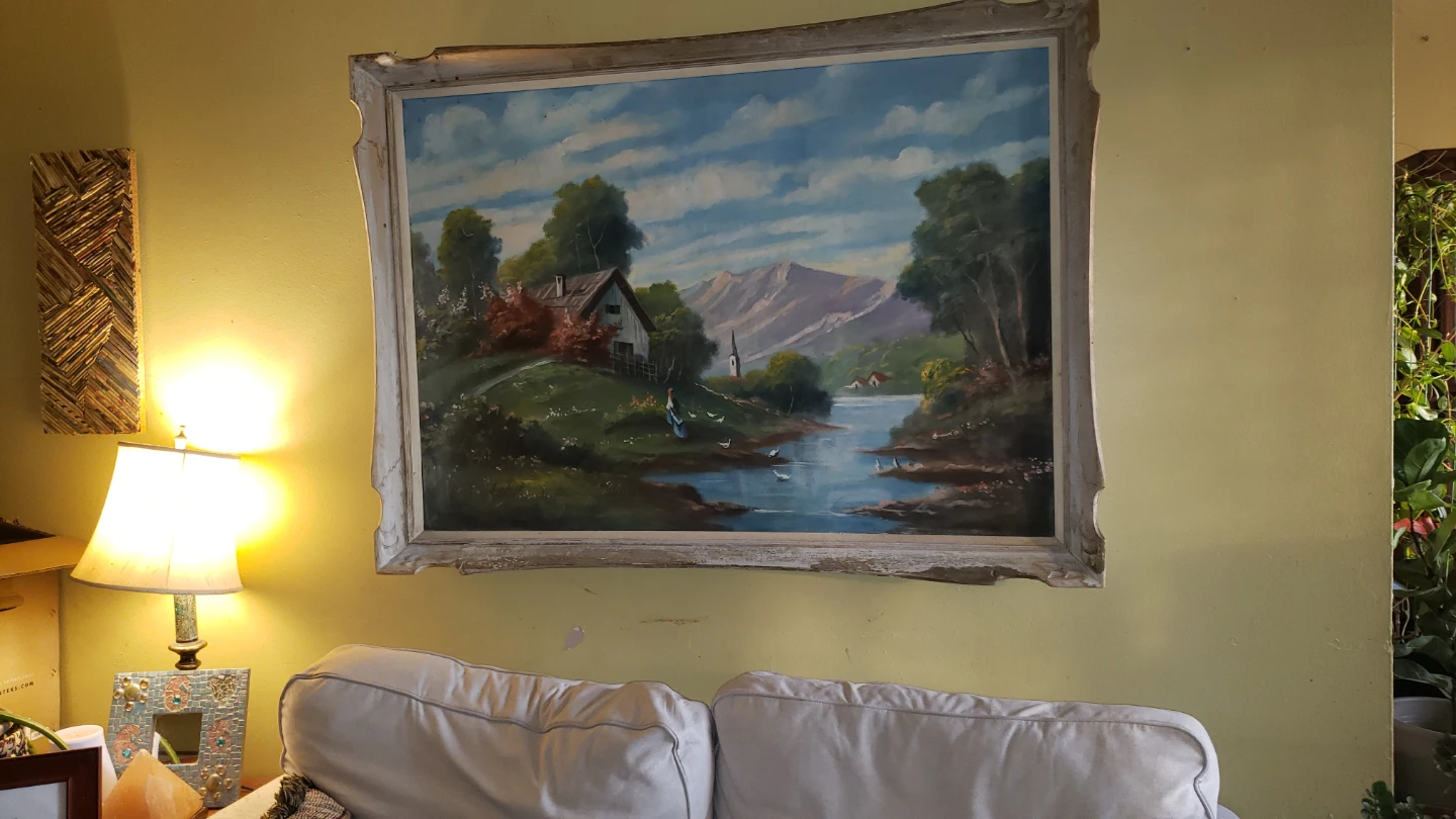 Framed Oil Painting - Scenic Landscape - photo 2