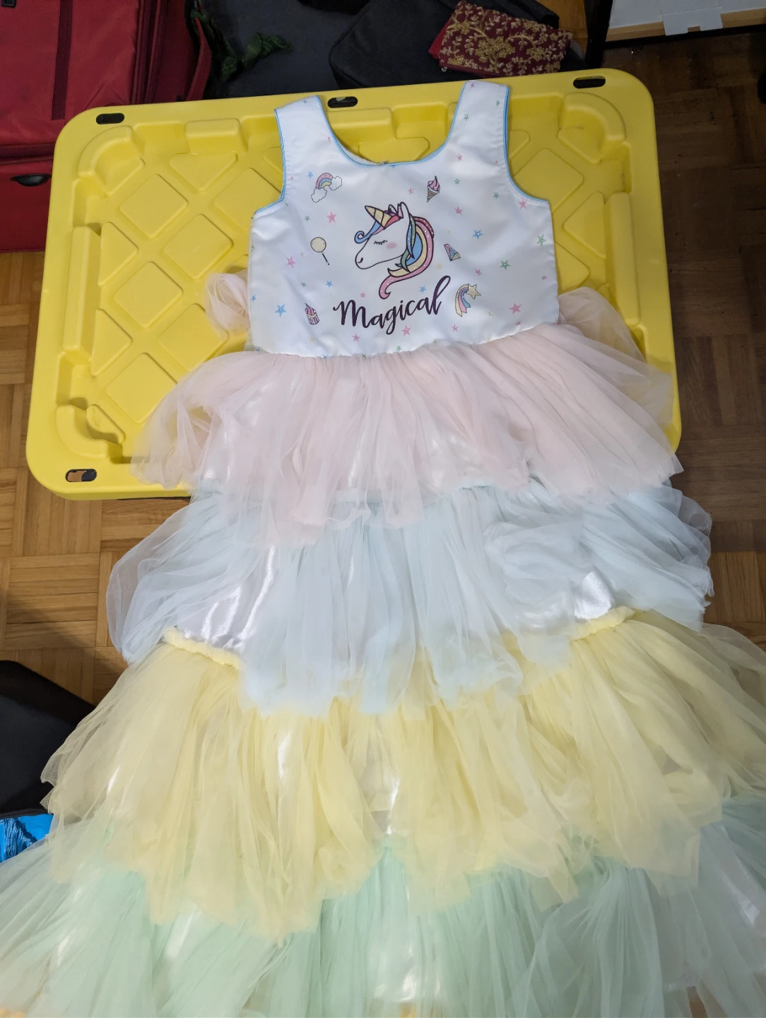 Kids Unicorn "Magical" Tutu Dress