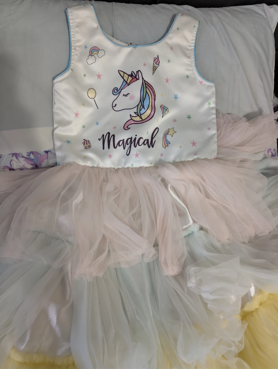 Kids Unicorn "Magical" Tutu Dress - photo 2