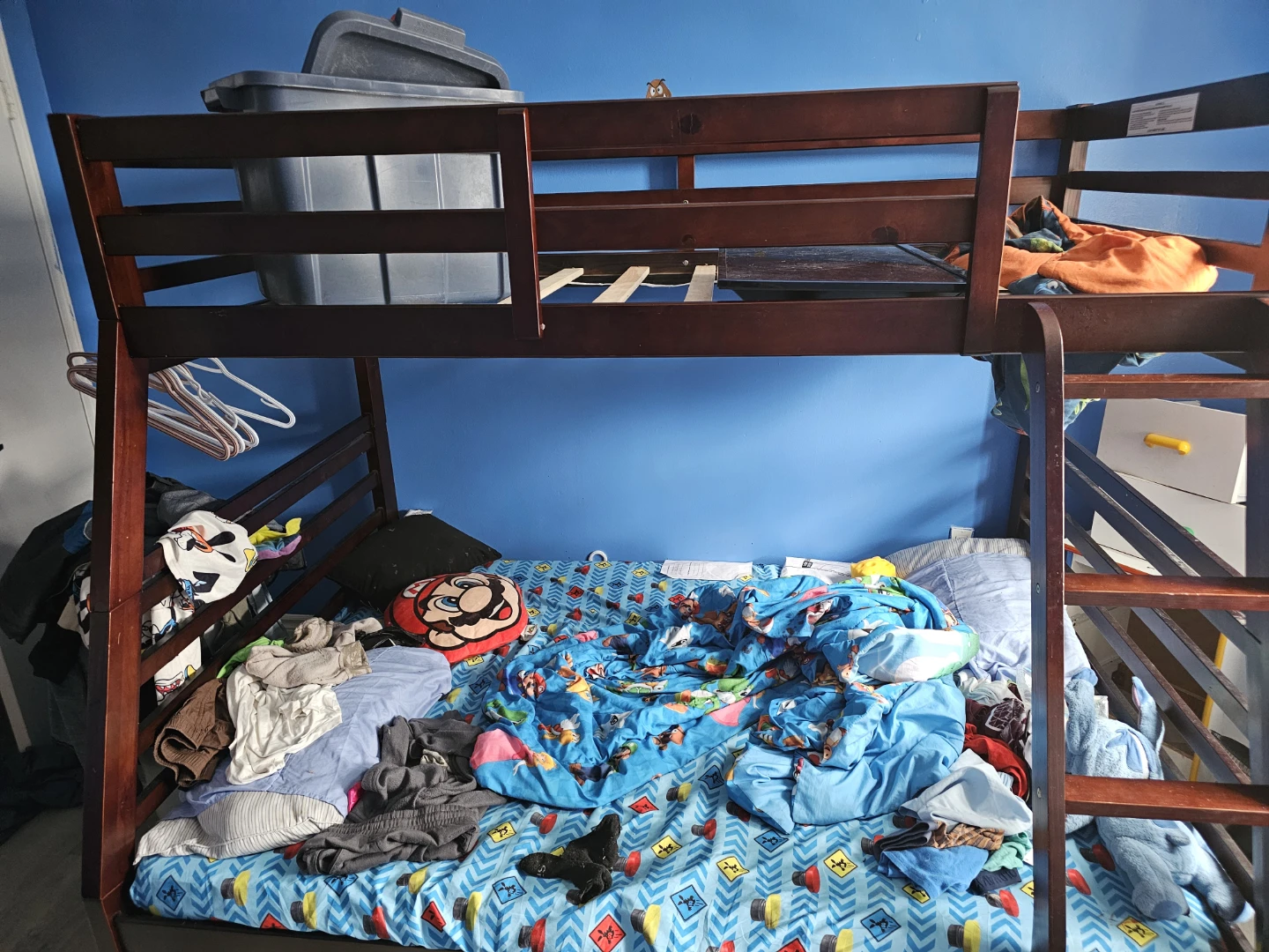 Wooden Bunk Bed with Ladder - photo 2