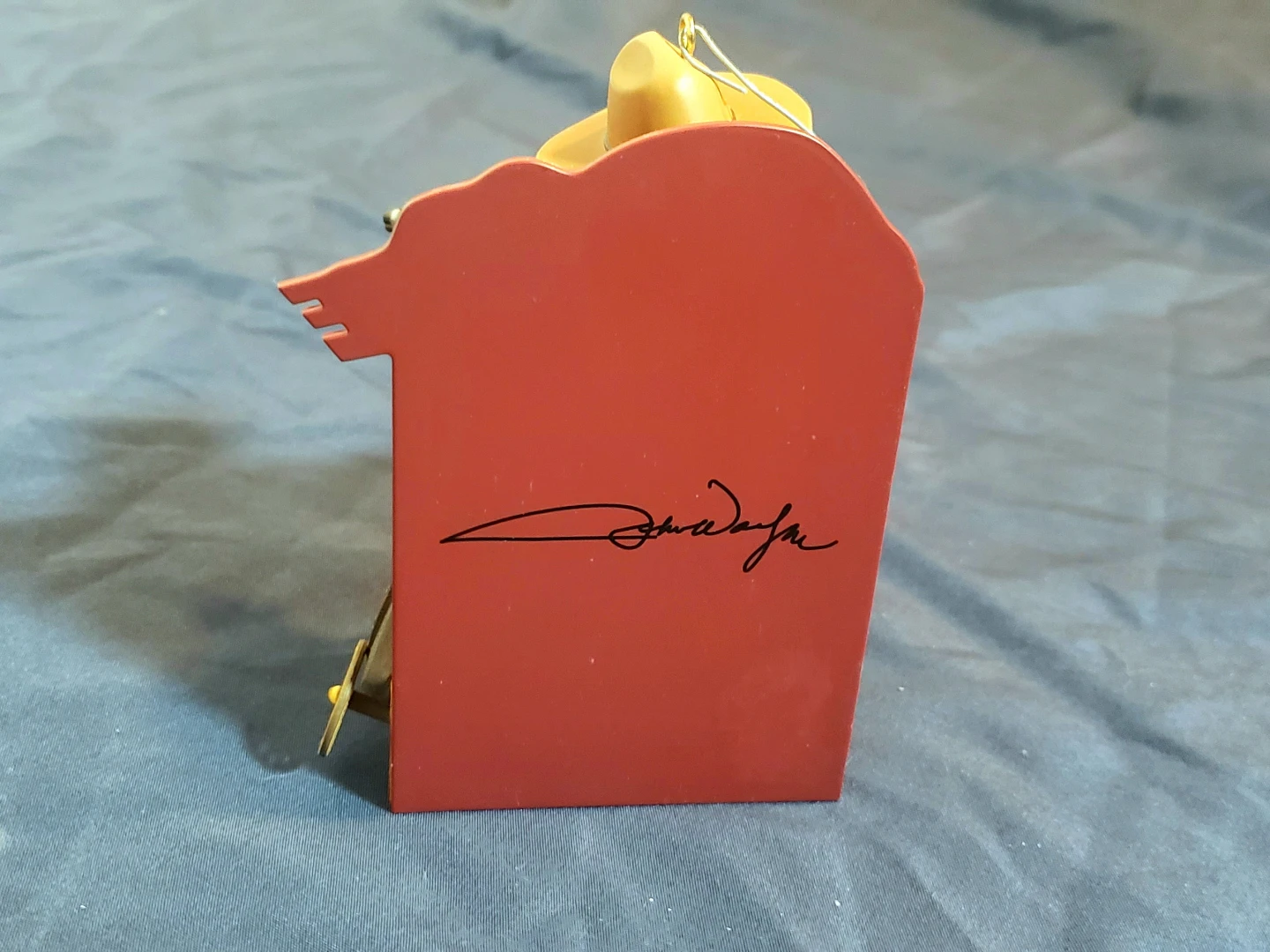 John Wayne American Icon Cowboy Carlton Sound Christmas Ornament - photo 2