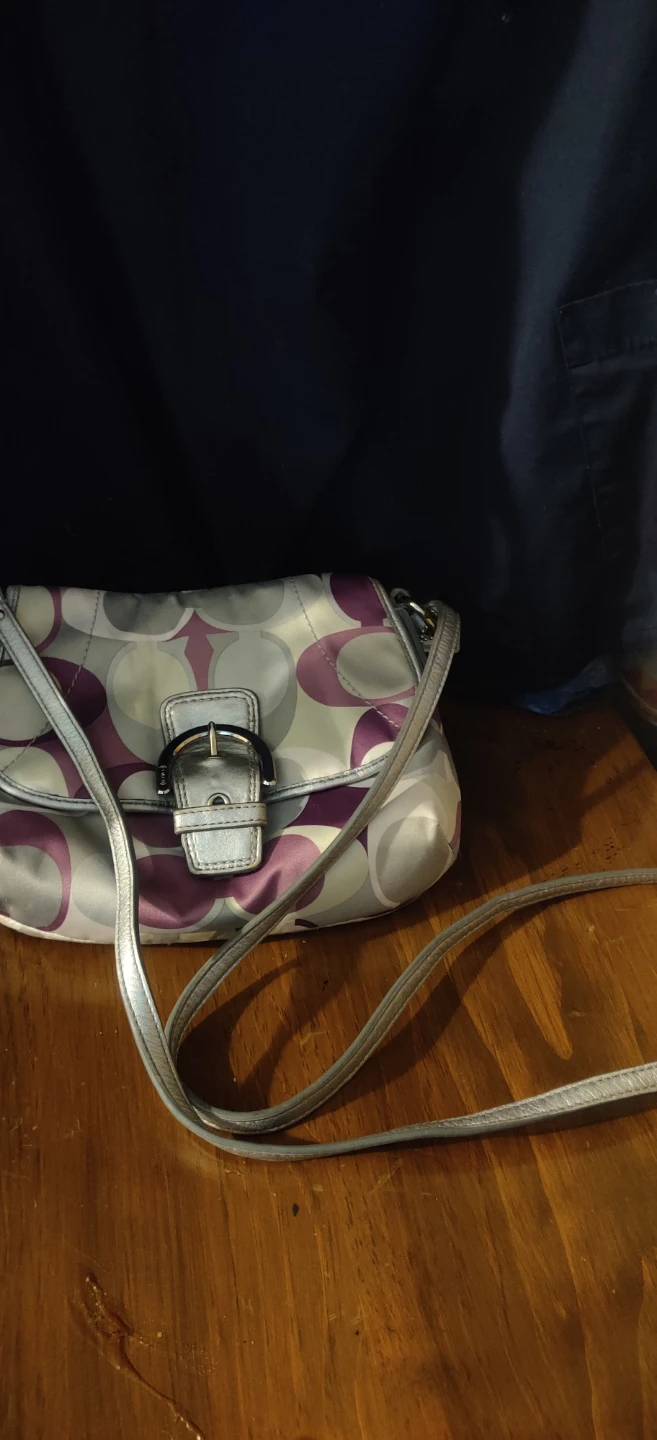 Coach Monogram  Small Shoulder Bag