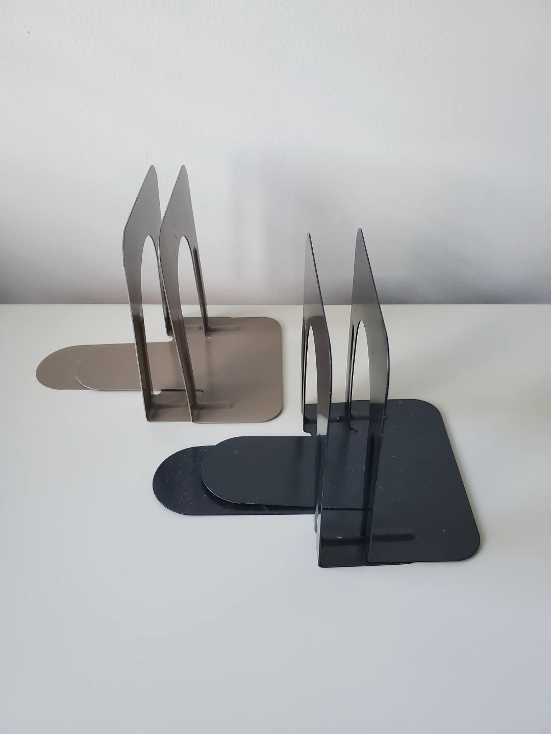 Set of 2 Metal Bookends