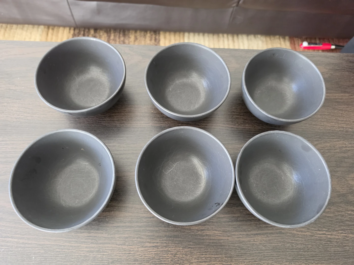 Set of 6 Stoneware/Grès Bowls - photo 2