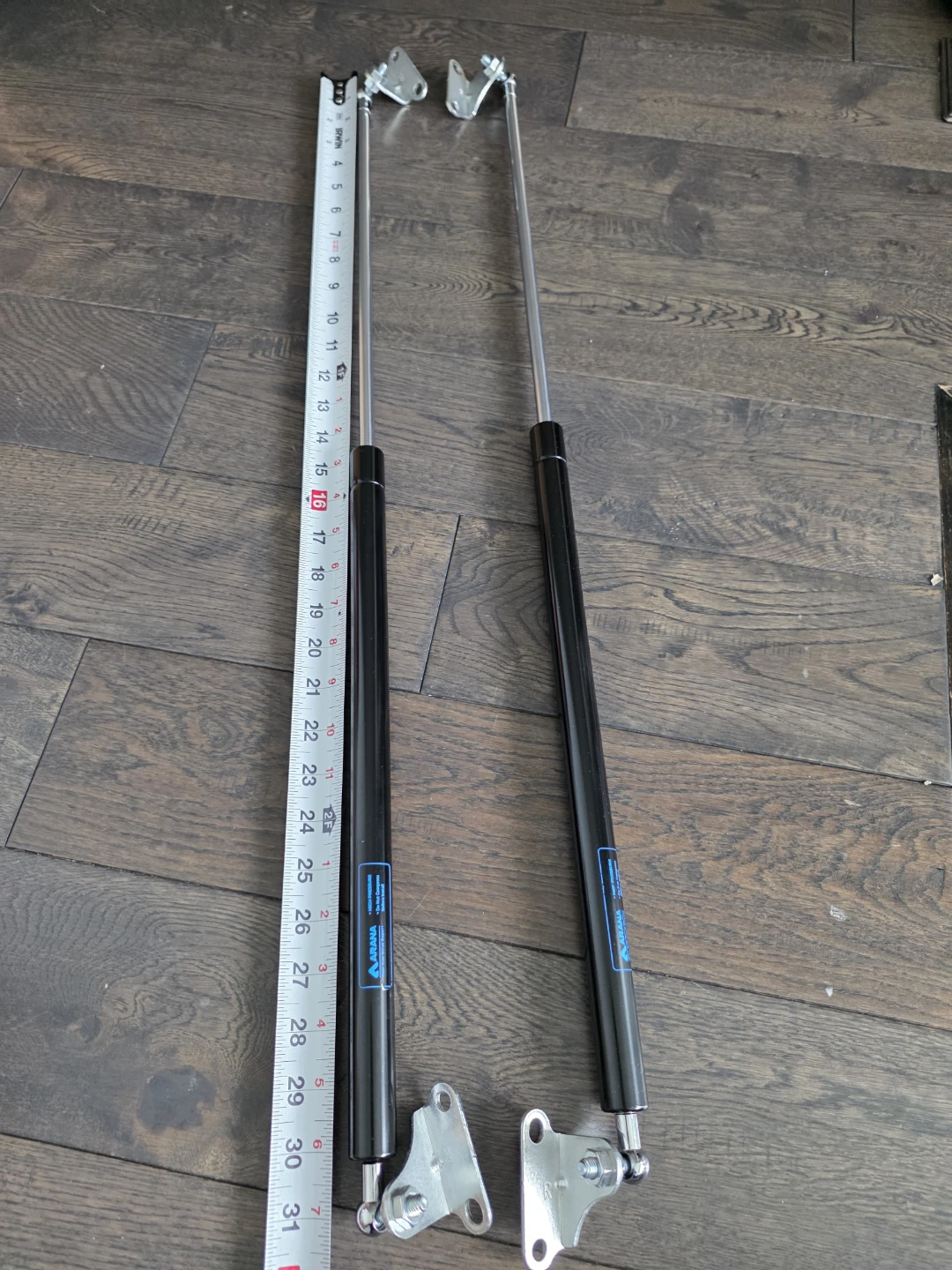 ARANA 30 inch 100lb Gas Struts with Brackets (2 Pack) - photo 5