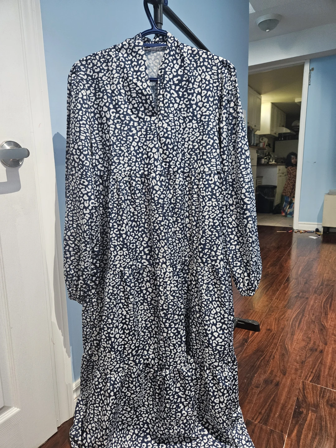 2 Women's Long Sleeve Maxi Dress