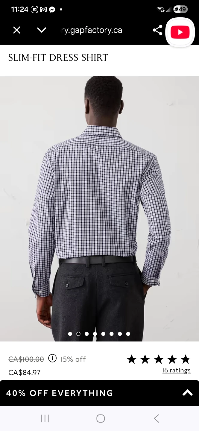 Brand new Mens Banana Republic Slim Fit - photo 2