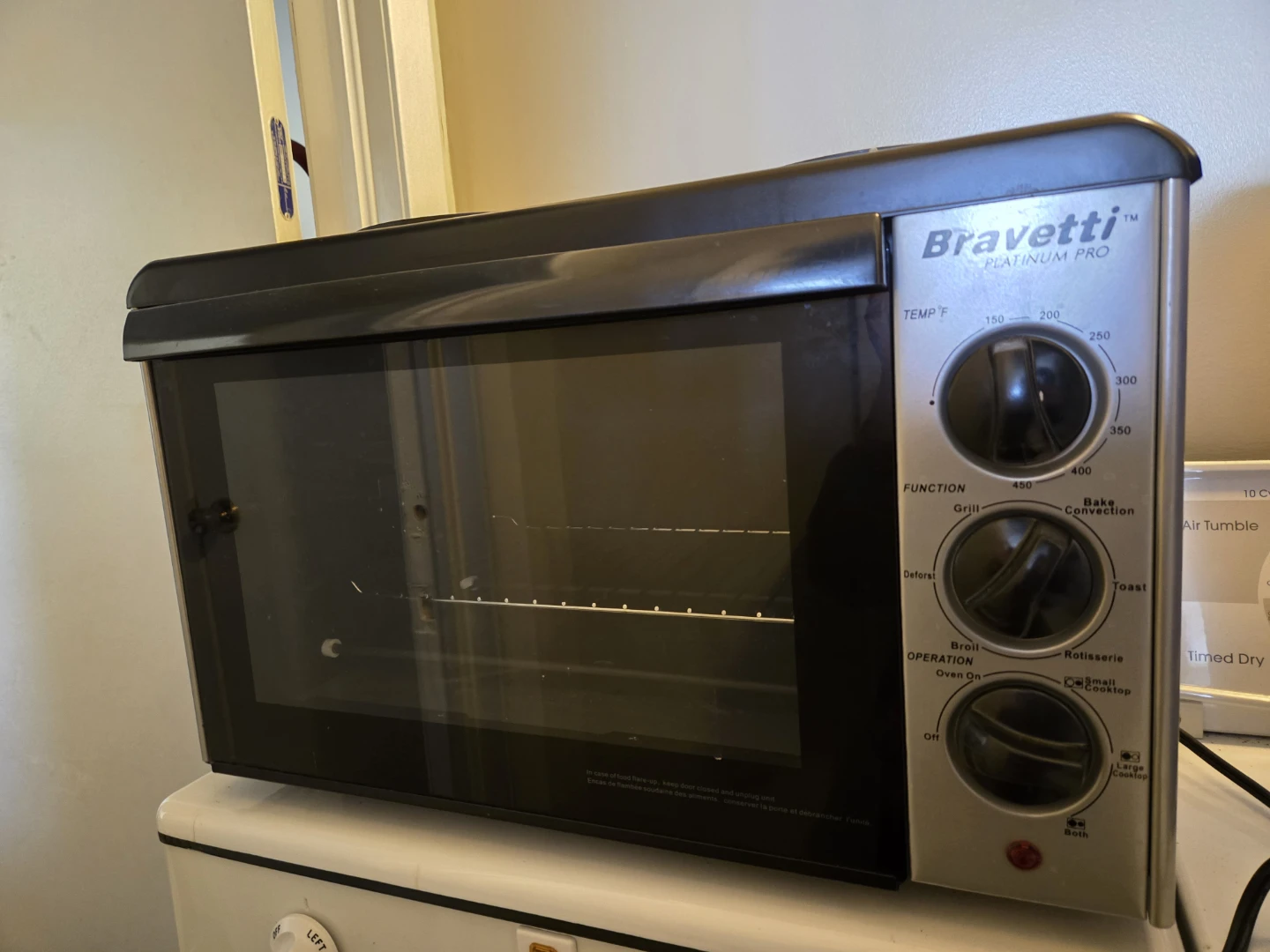 Bravetti Platinum Pro Toaster Oven