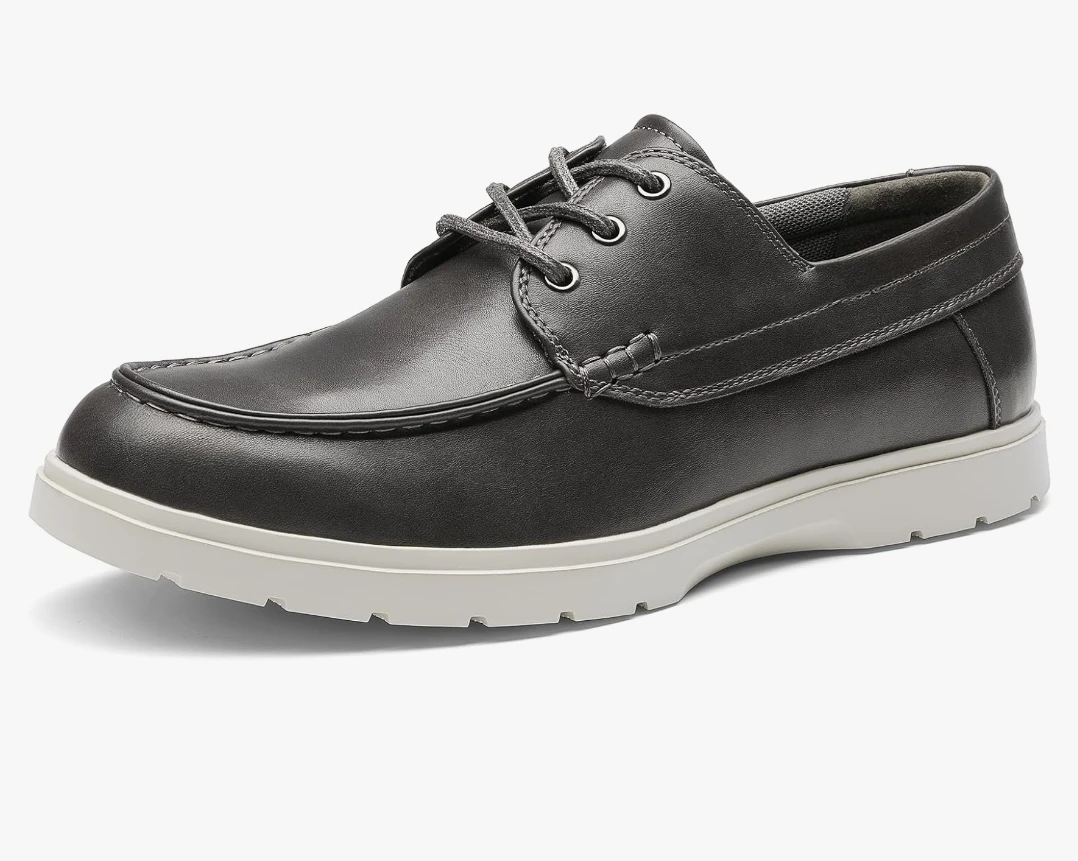 Bruno Marc Men's Boat Loafers Size 11 Grey