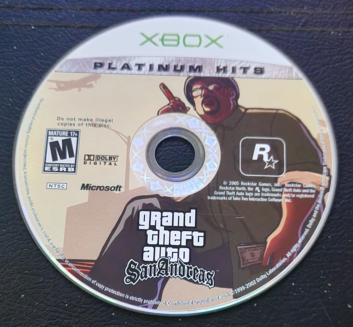 FREE GTA San Andreas Disc Only Untested