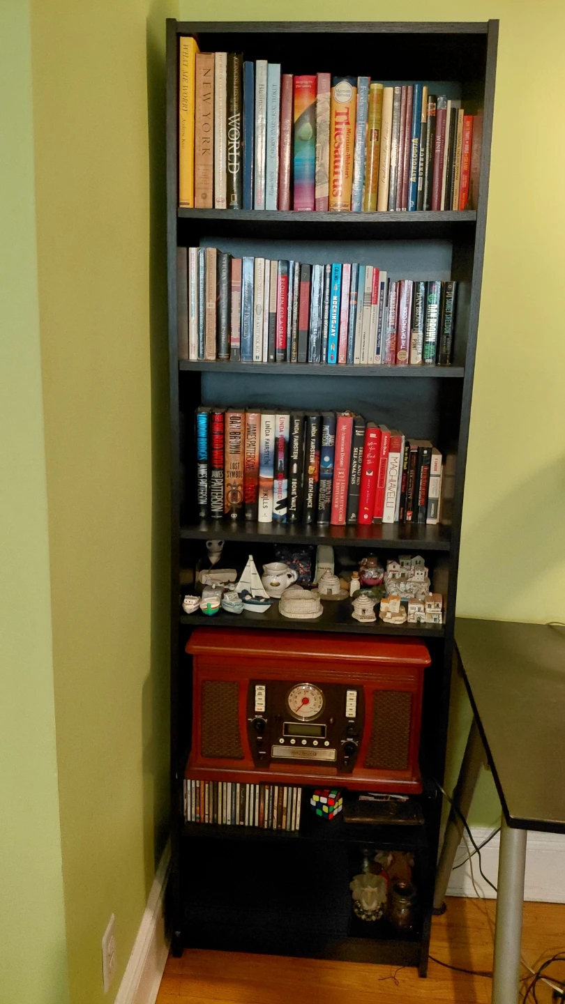 Dark Brown Ikea Billy  Bookcase