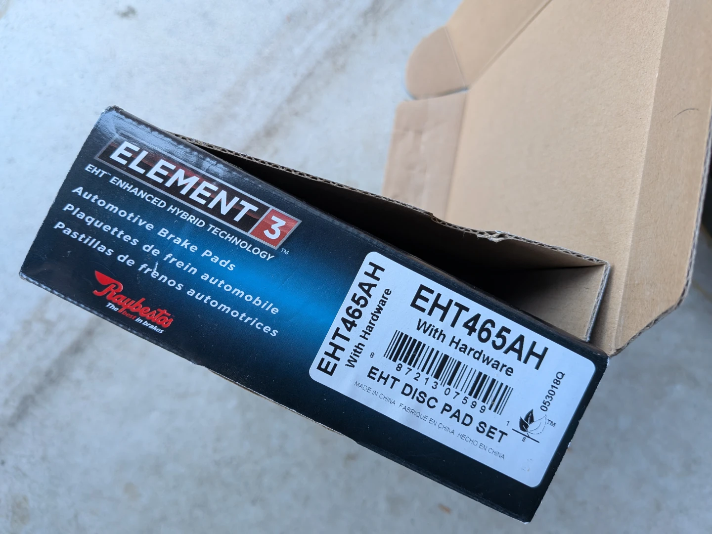 Raybestos Element3 EHT465AH disc brake pads - photo 2