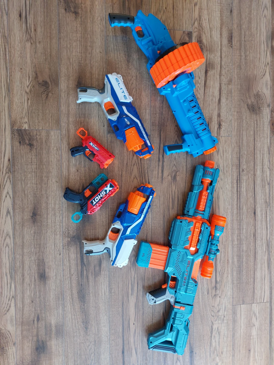Nerf & X-Shot Toy Blasters Set