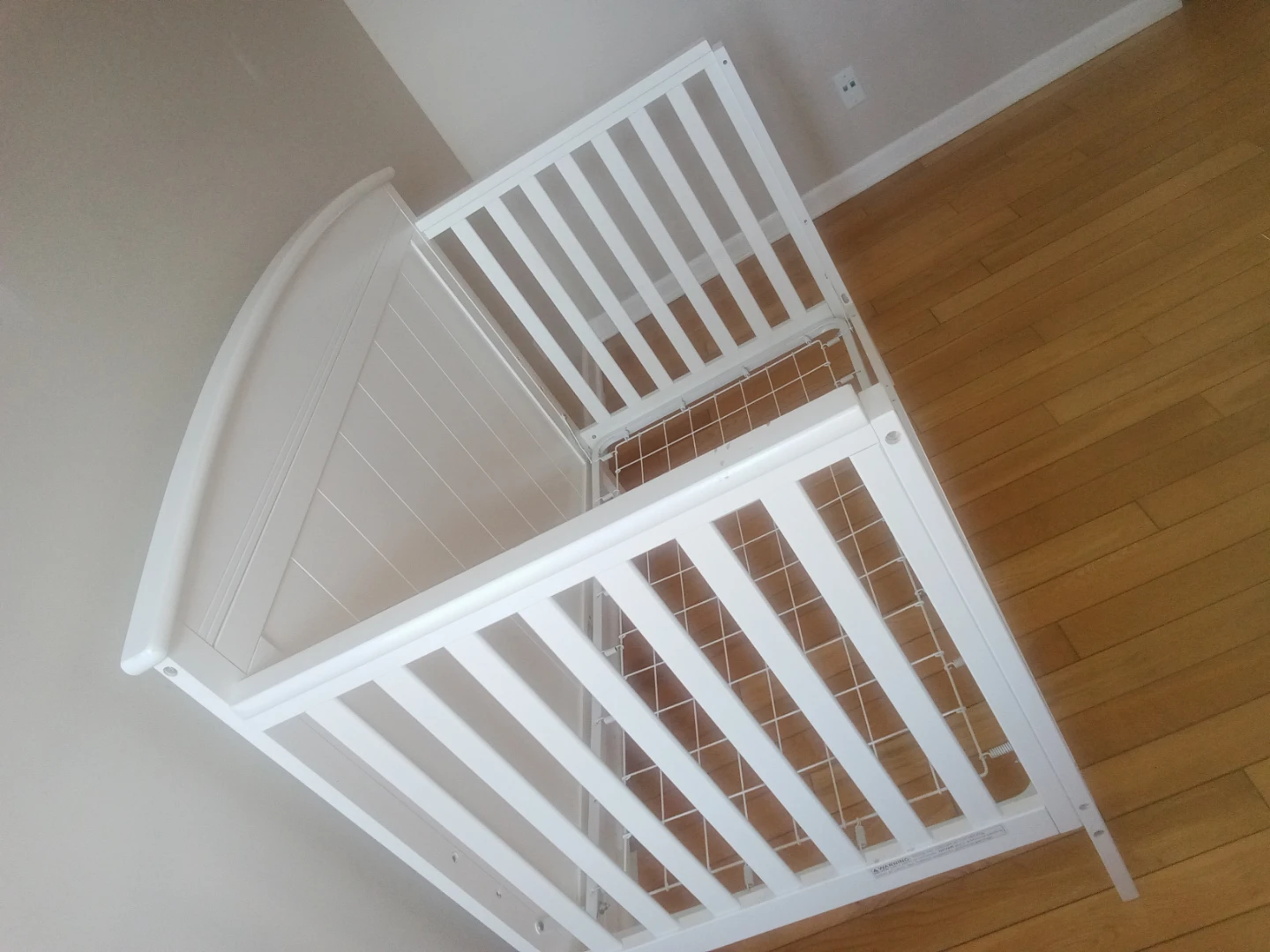 Baby to toddler convert crib - photo 2