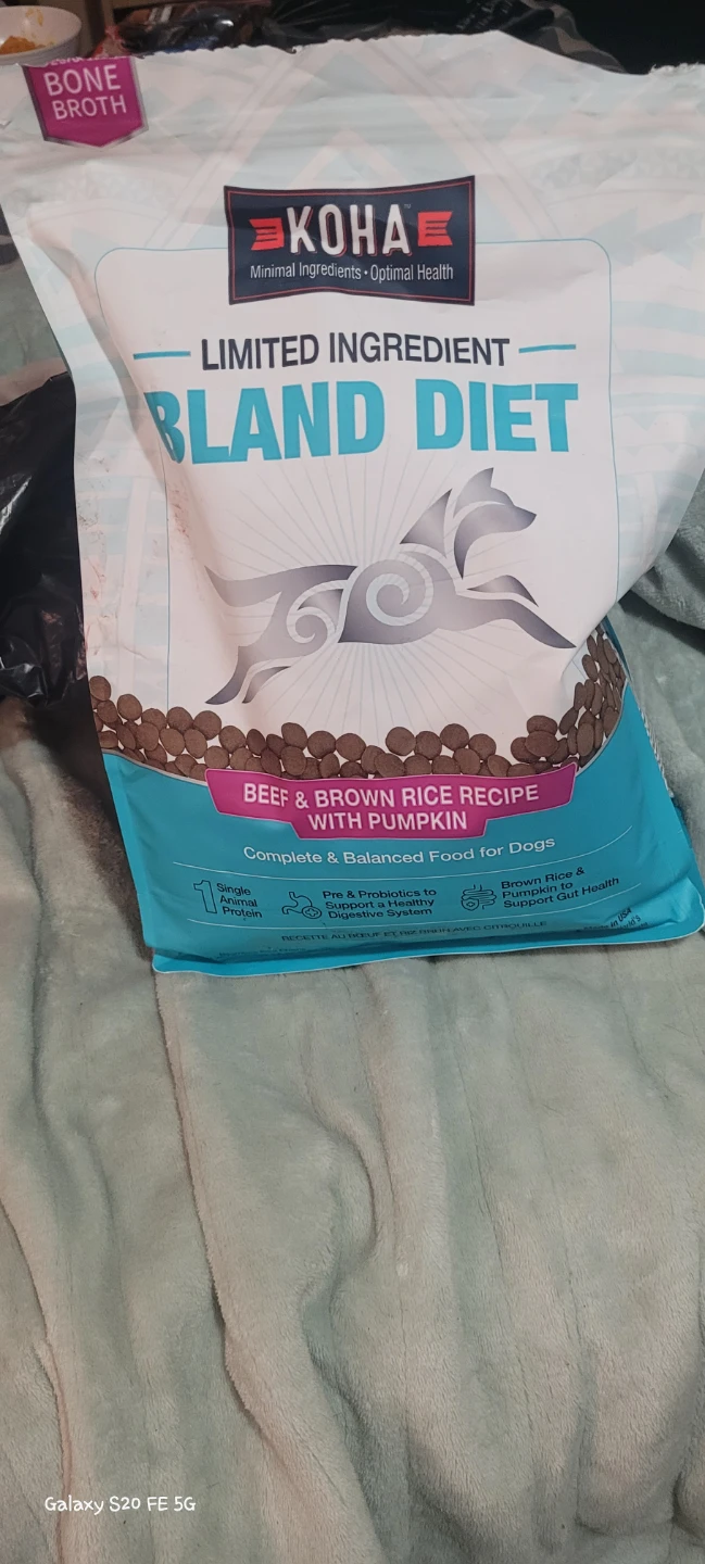 KOHA dog food