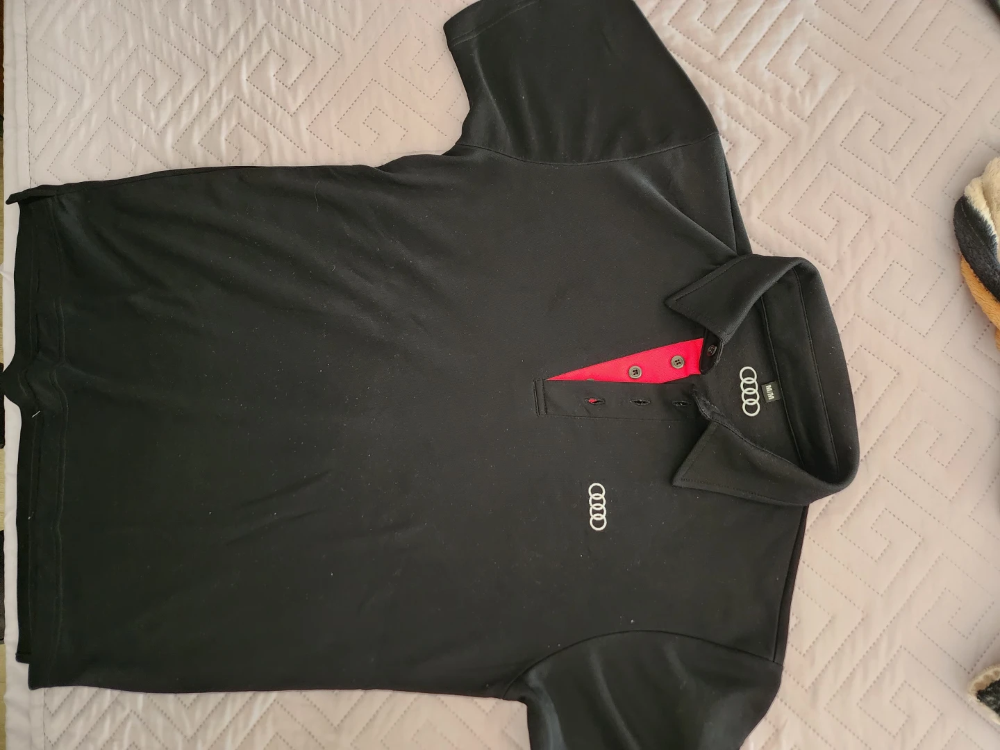 Audi Black Polo Shirt - Size M - photo 2