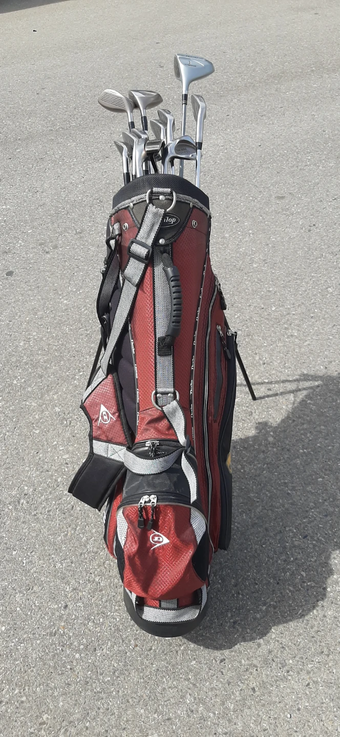 Complete Set Of Men's Left Handed Golf Clubs & Kickstand Bag - photo 4