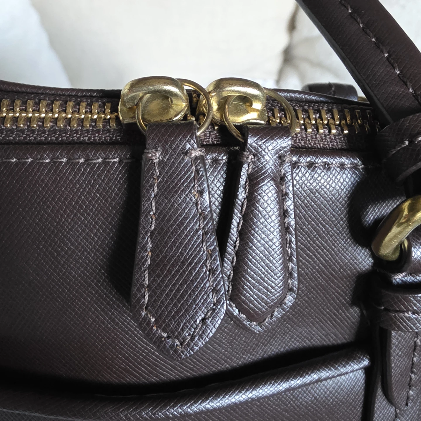 Brown Coach Leather Satchel Handbag - photo 5