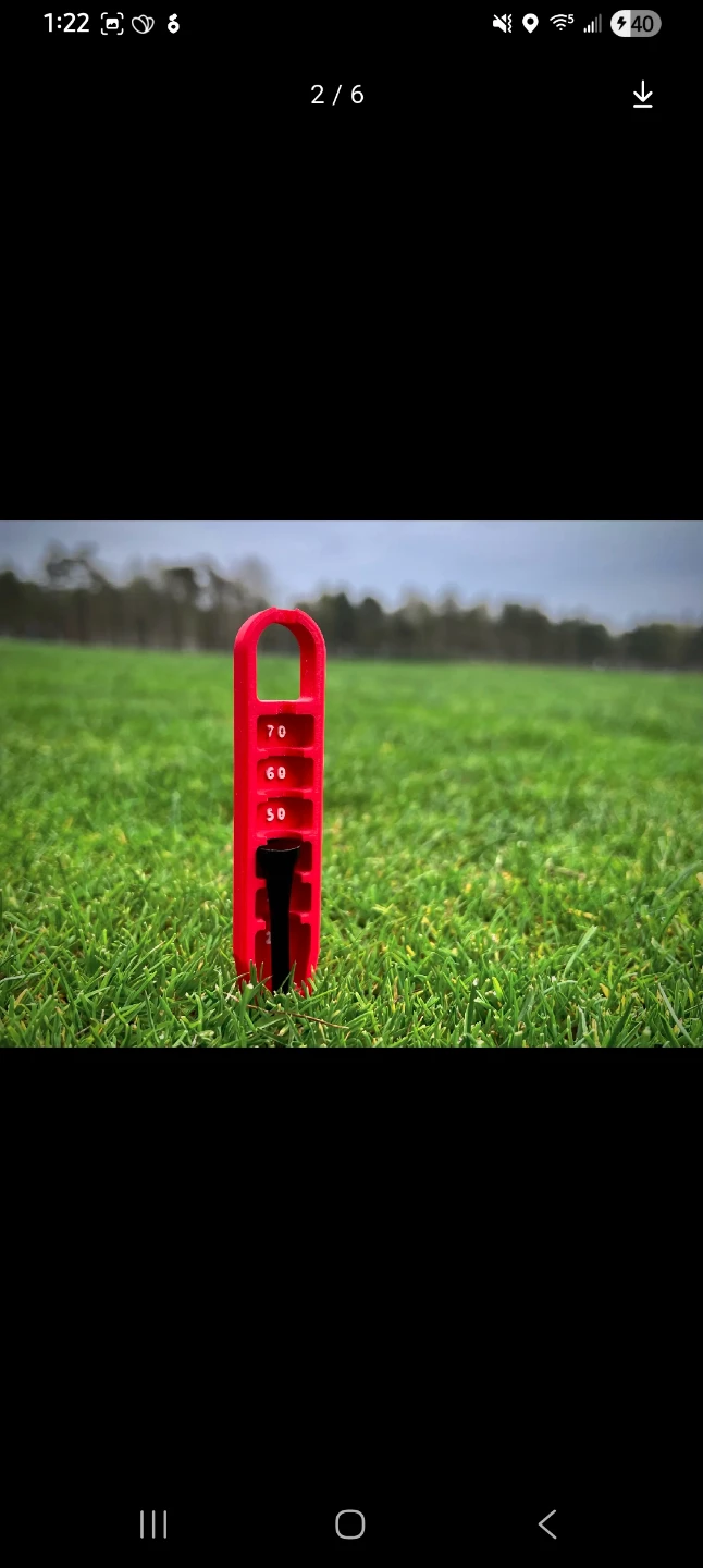 Lawn Grass Height Gauge Ruler