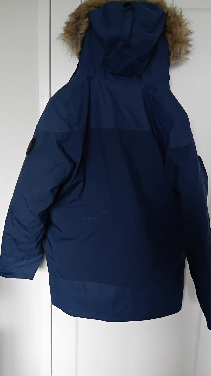 Men's Blue Winter Parka Jacket - photo 2