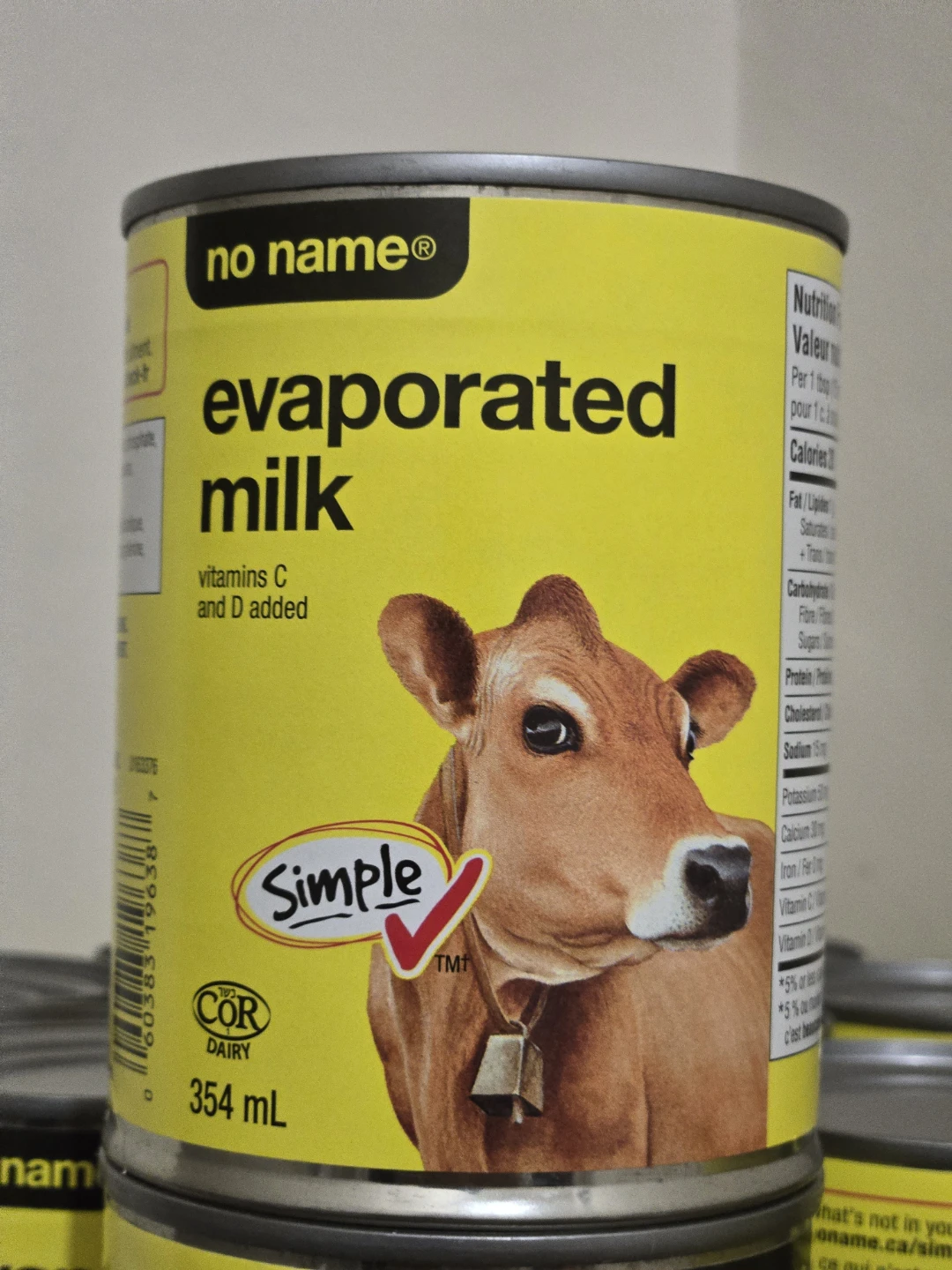 No Name Evaporated Milk 354 mL