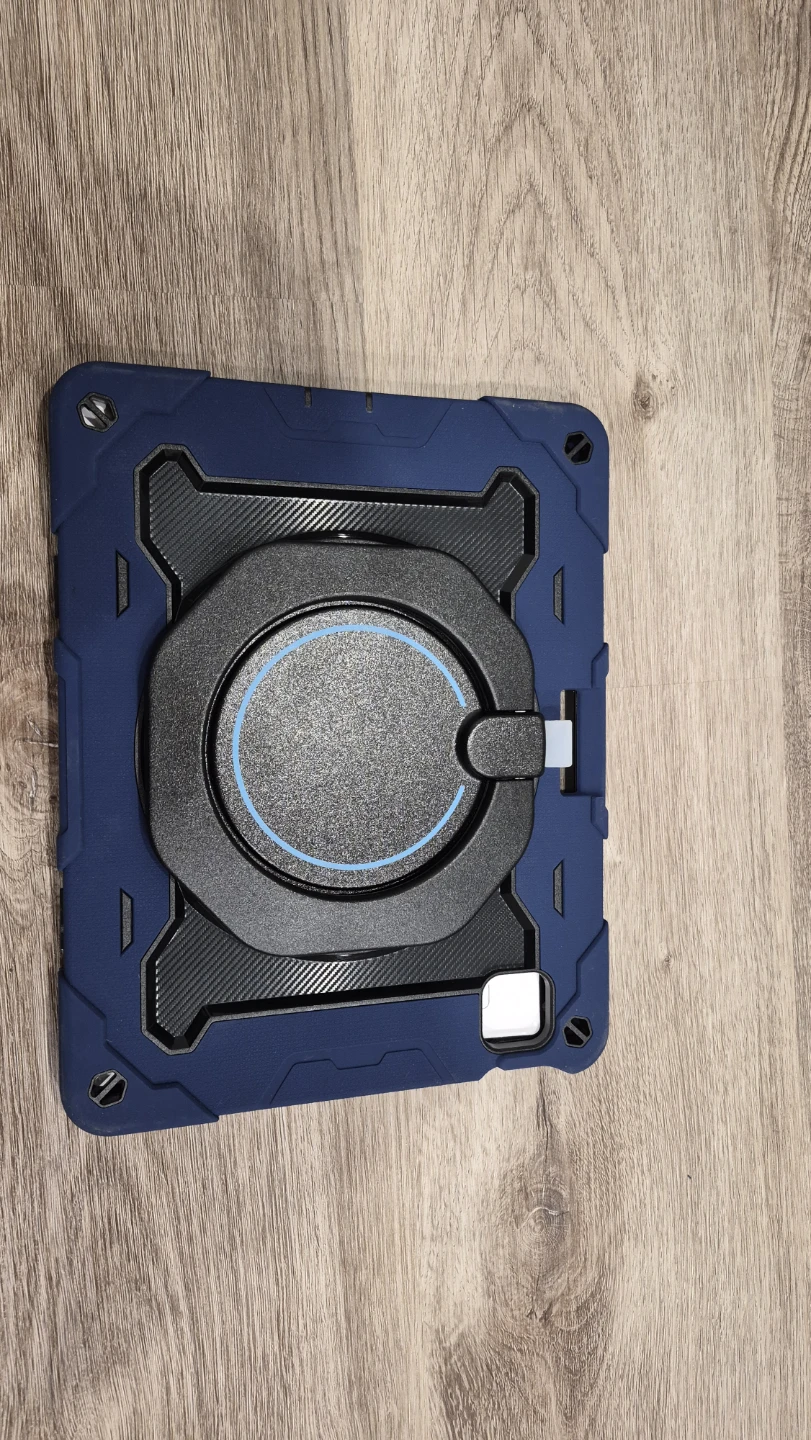 Blue Tablet Case with Swivel Handle and Screen Protector - photo 2