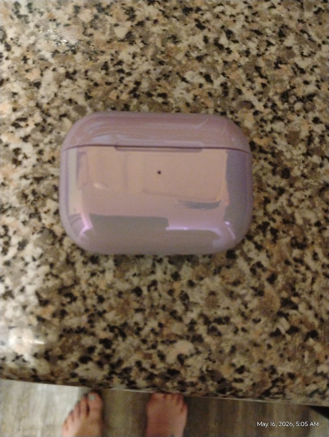 Purple Iridescent Earbud Case