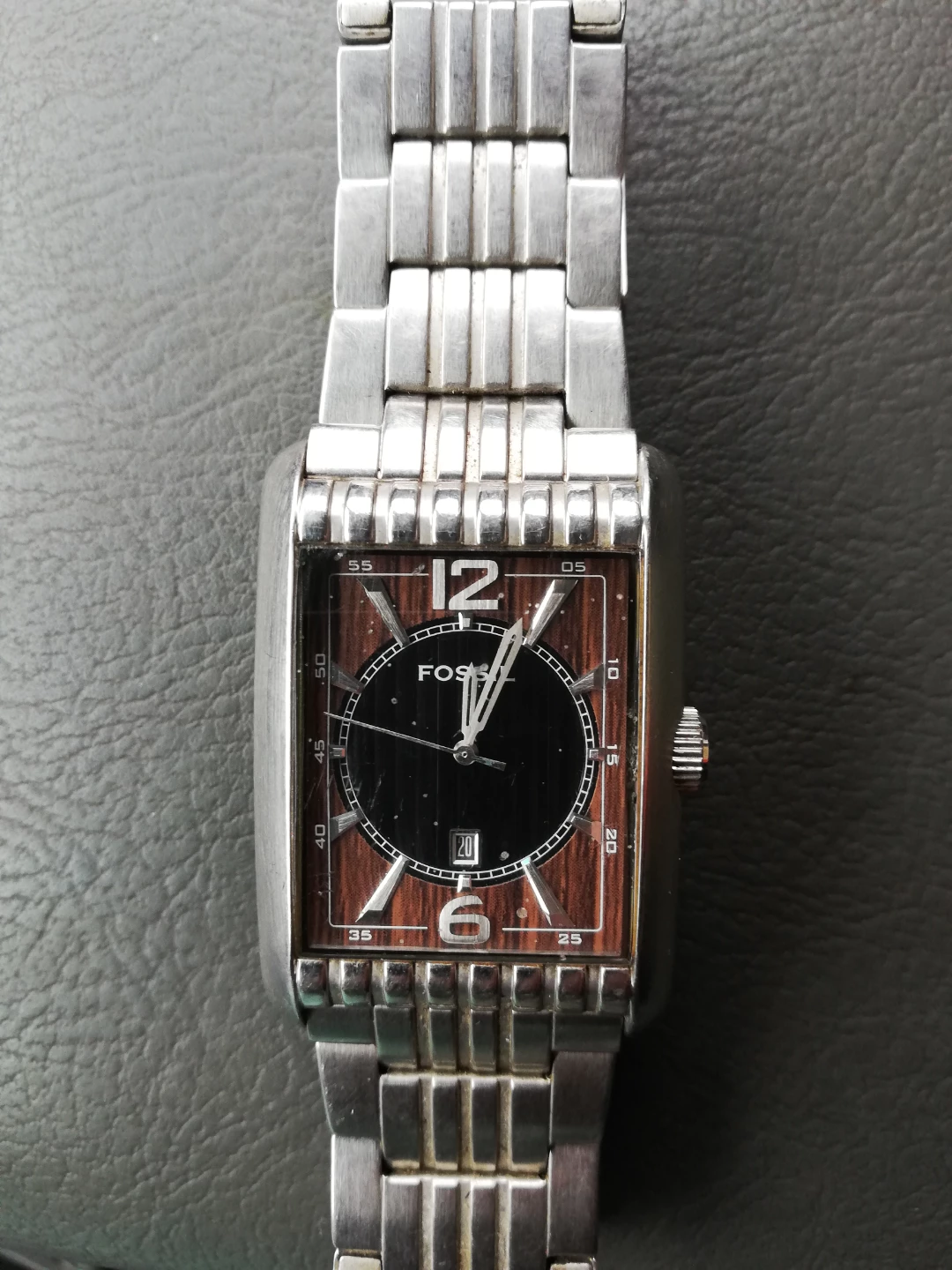 Fossil Rectangular Men's Watch