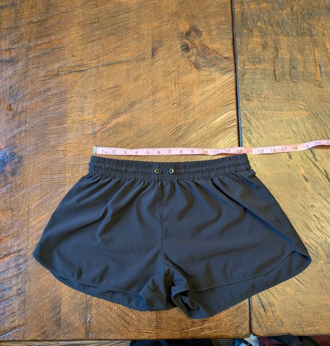 Tna black running shorts size M