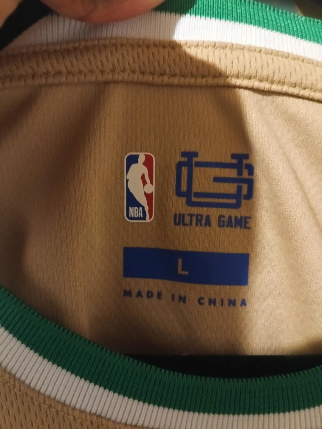 New!!! Boston Celtics NBA Ultra Game Jersey (Size: L) - photo 4