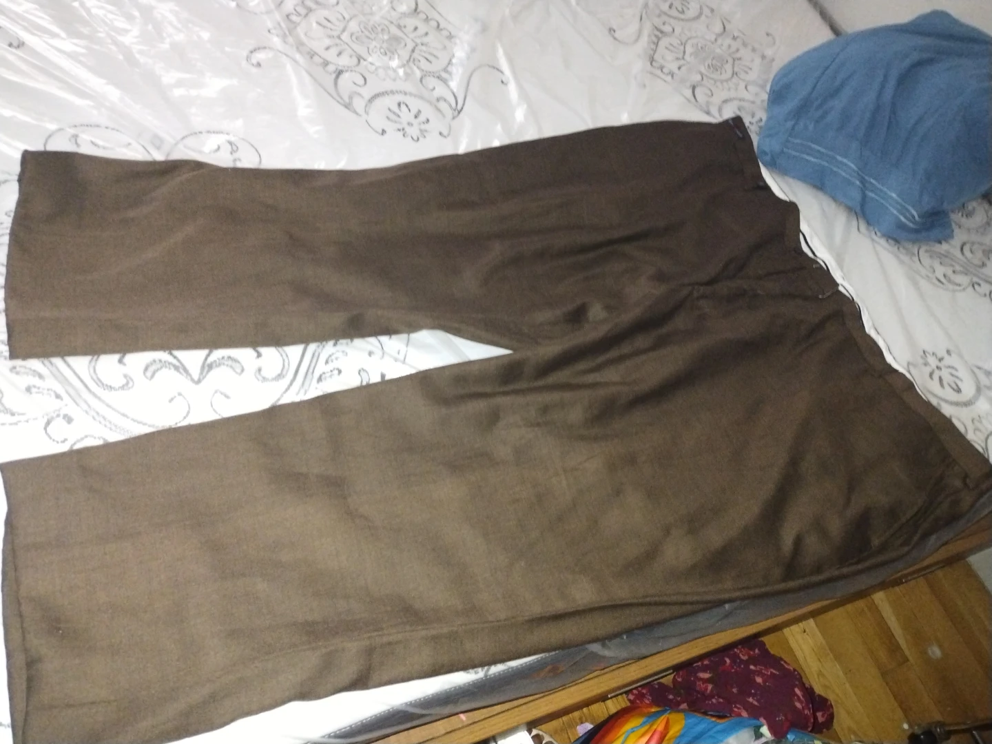 Alberto Cardinale Men's Wool Blend Dress Pants - photo 3