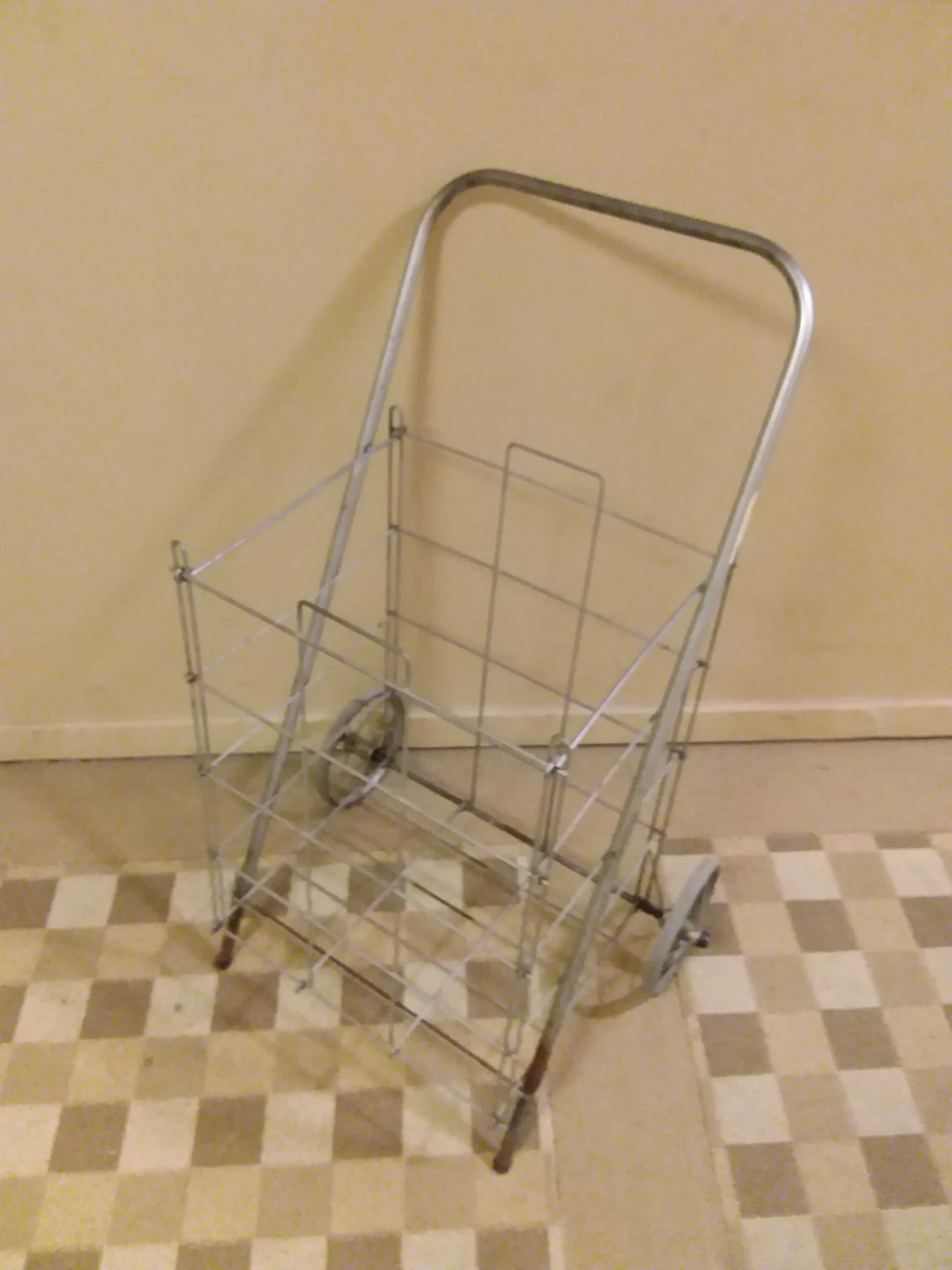 🛍️ 🛒 ➡️ Folding Shopping Cart  🛒 🛍️