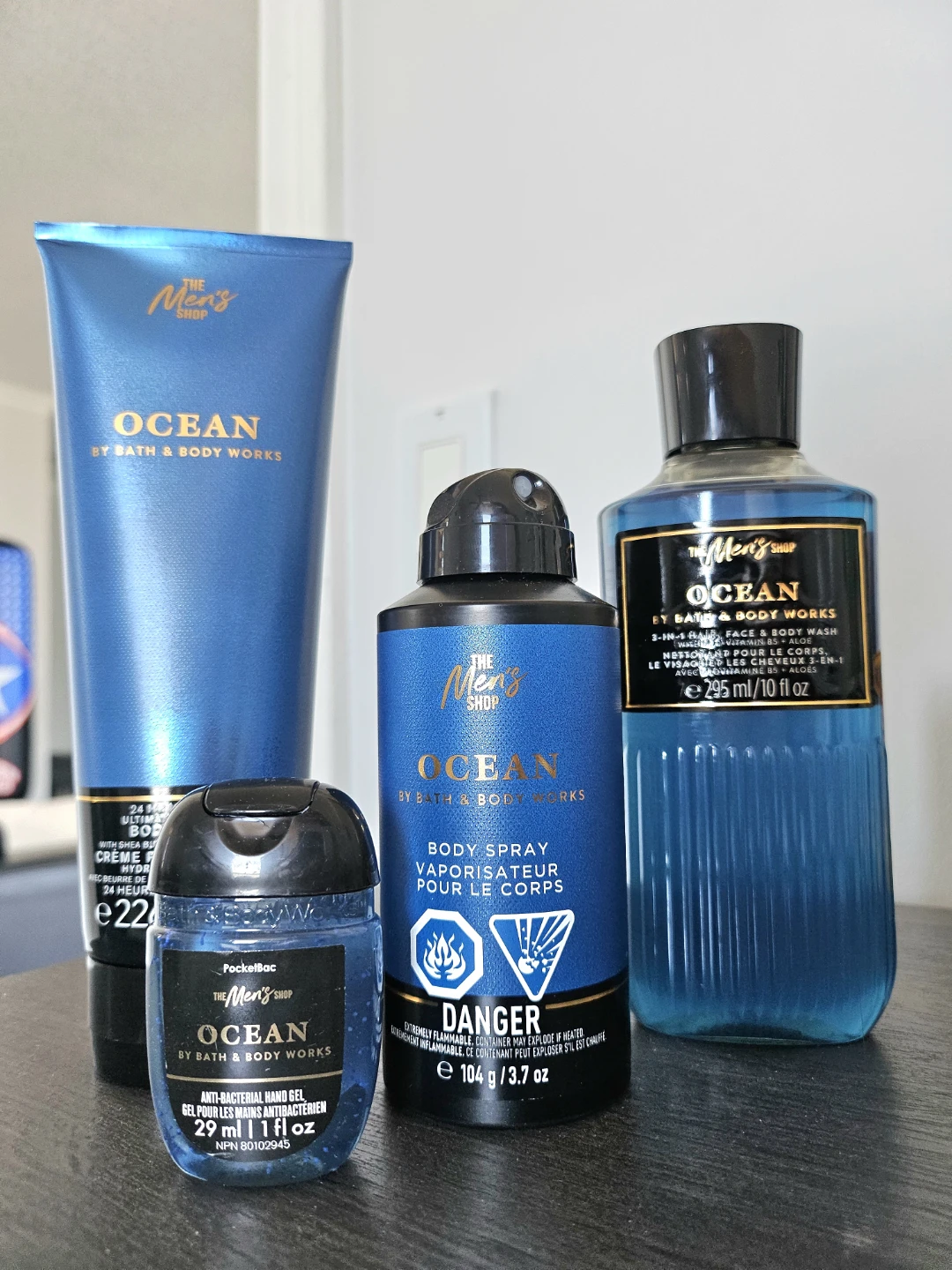 Bath & Body Works Ocean Men's 4-Piece set