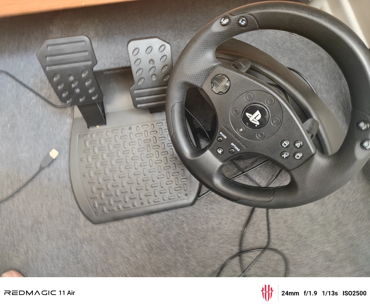 Logitech Driving Force PS4/PS5 Racing Wheel and Pedals