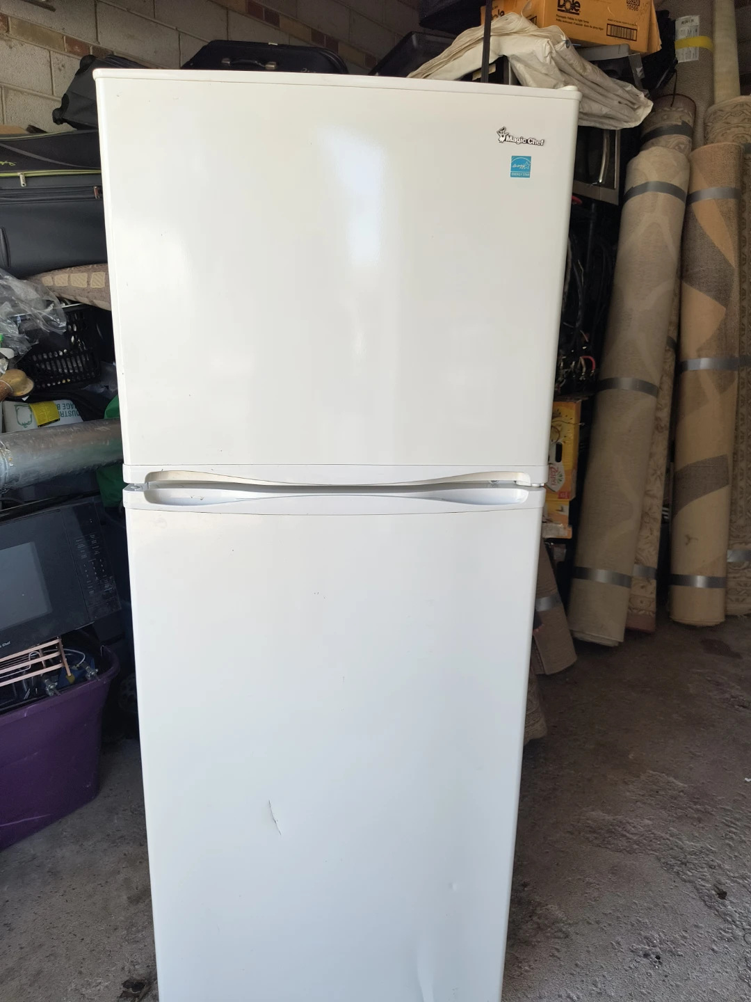 Magic Chef White Refrigerator