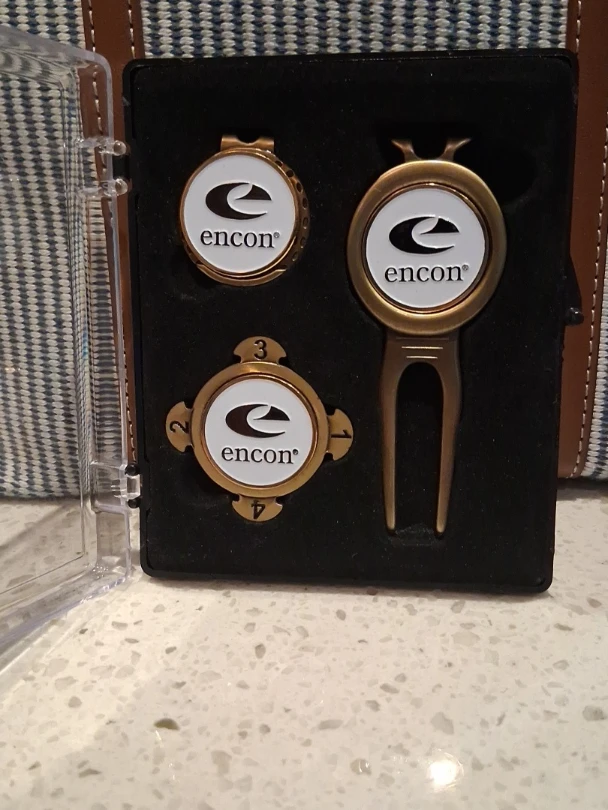 Encon Golf Divot Tool & Ball Marker Set