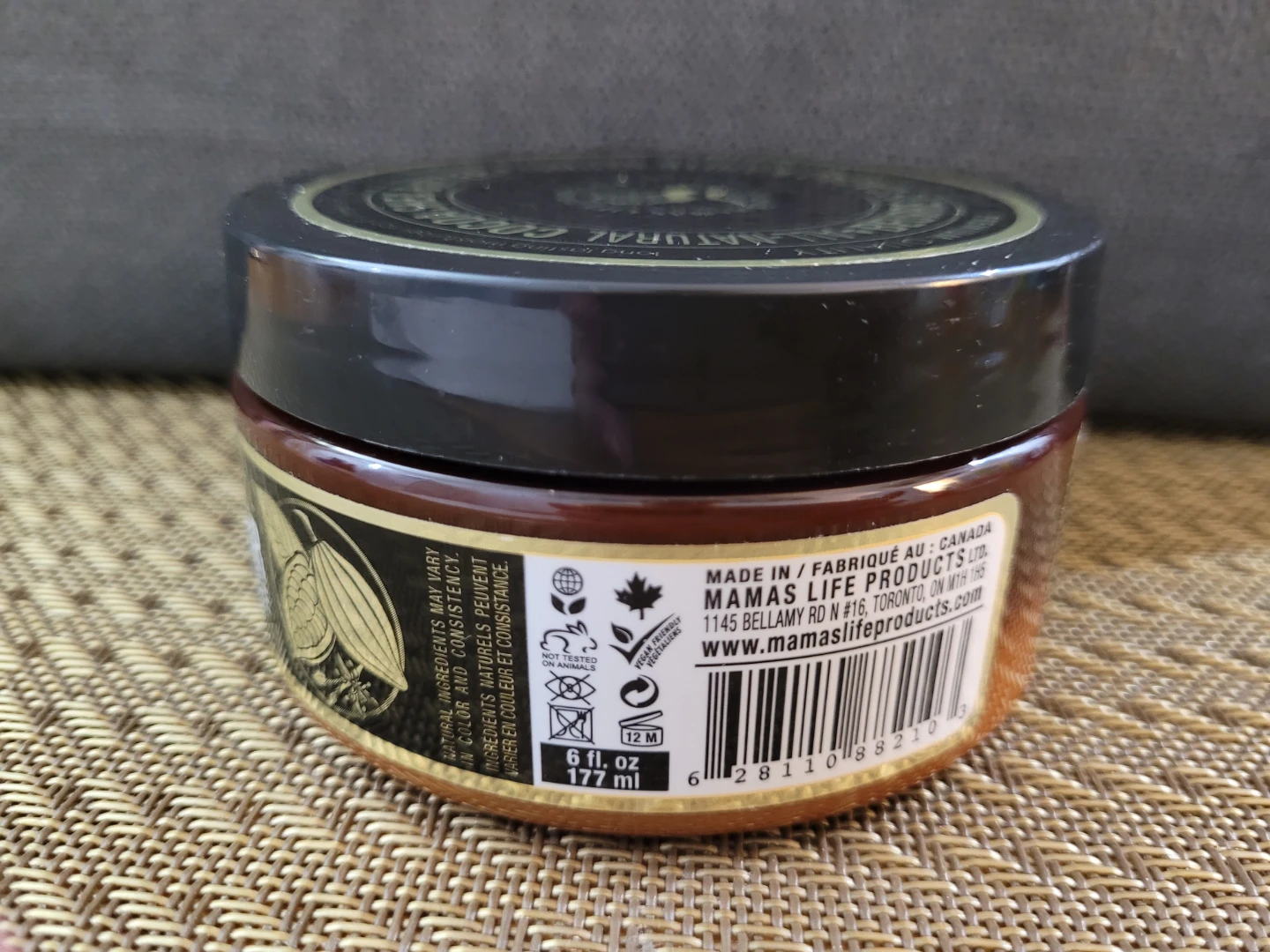 Mama's Life Products All-Natural Cocoa Shea Butter - 177 ml - photo 2