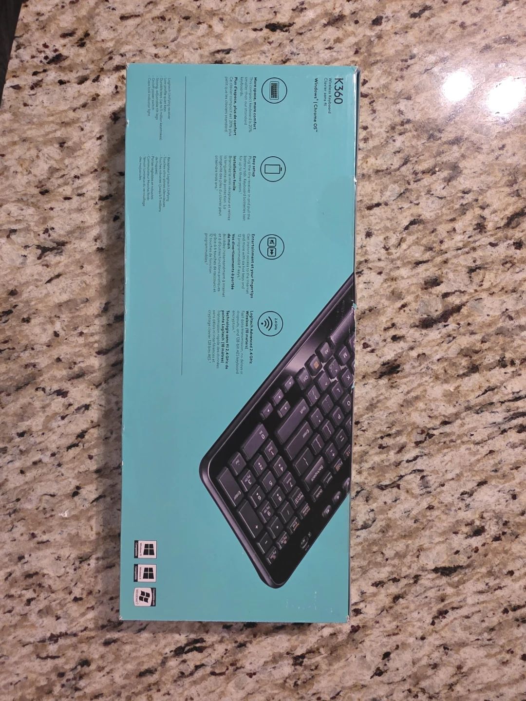 Logitech K360 Wireless Keyboard - photo 2