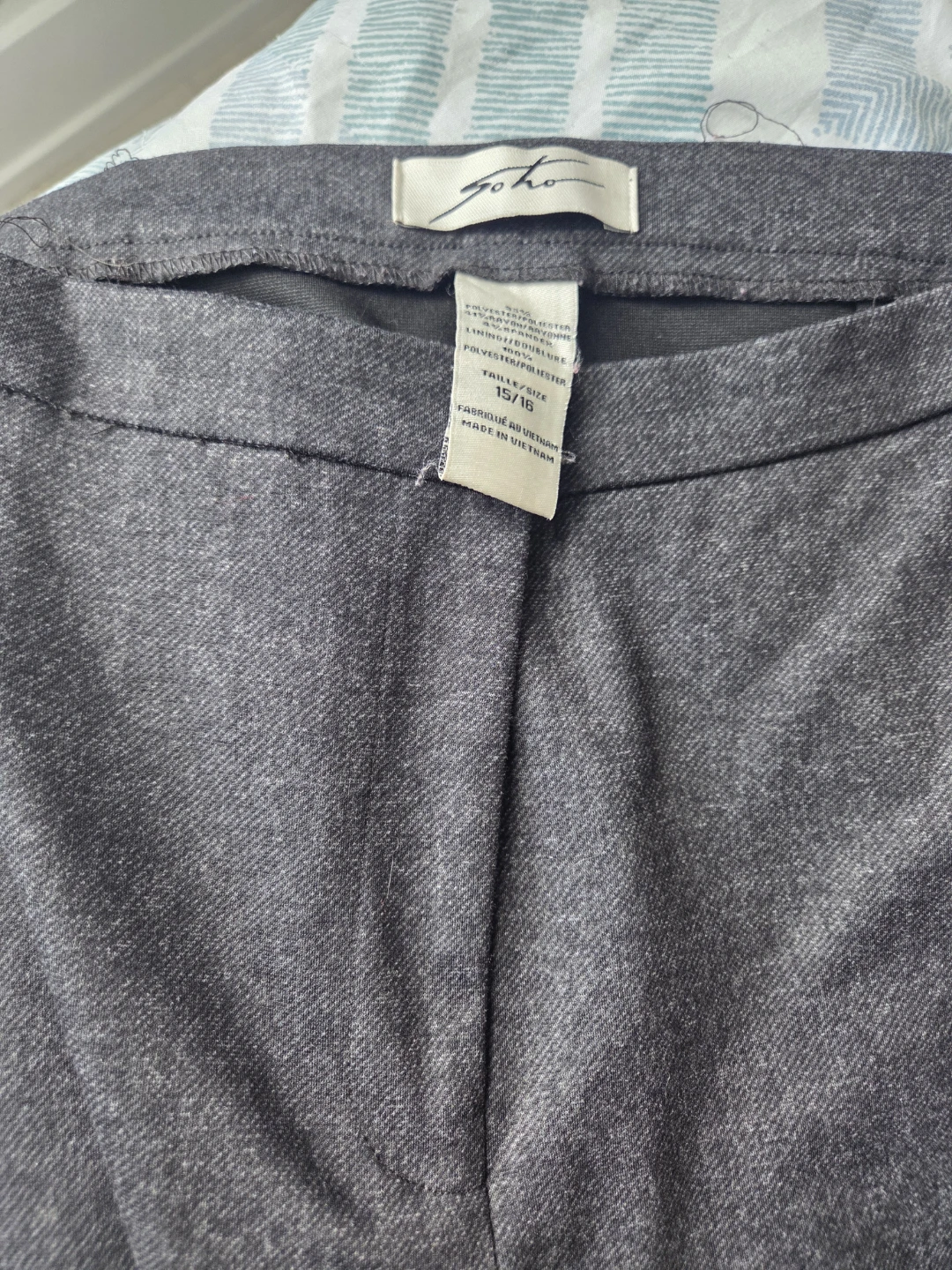 Soho Women's Grey Trousers Size 15/16 - photo 2