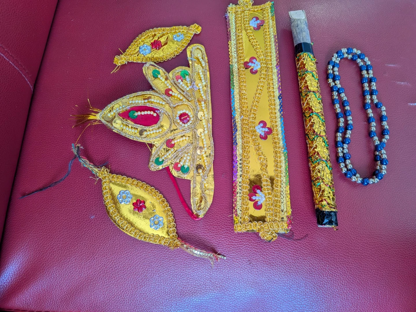 Shree Krishna Tradition Costume Accessories Set