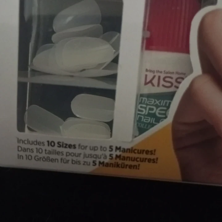 KISS 100 Full-Cover Active Oval Nails - photo 3