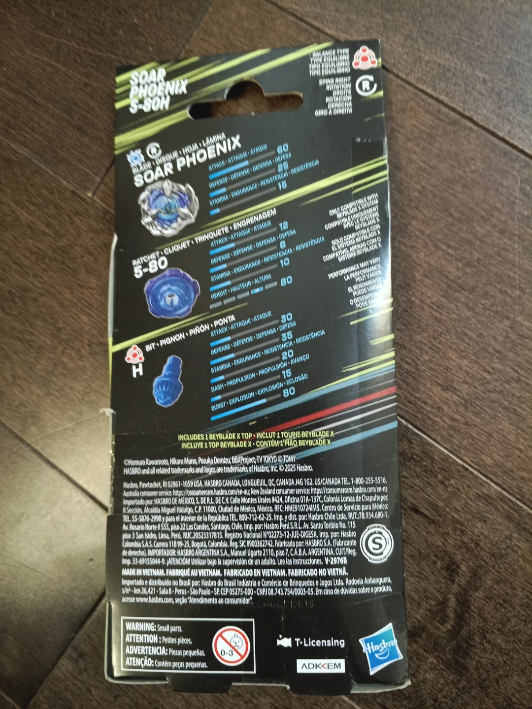 Beyblades X Soar Phoenix S-80H 1set - photo 2