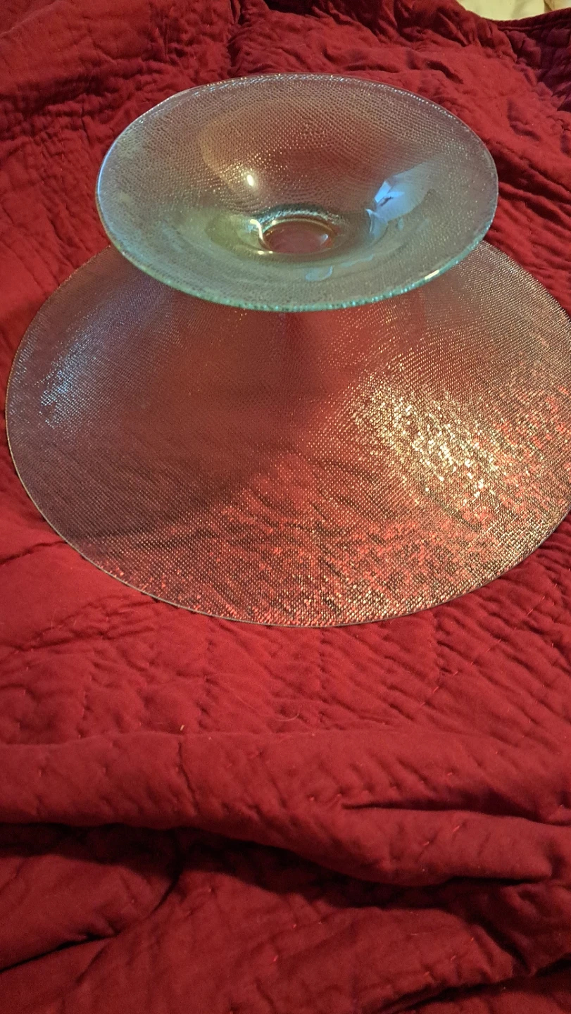 Glass Pedestal Fruit Bowl - photo 3