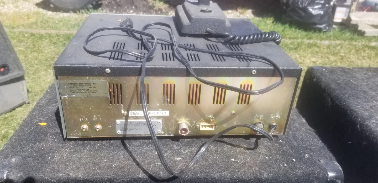 President Washington AM-SSB Transceiver CB Radio - photo 2