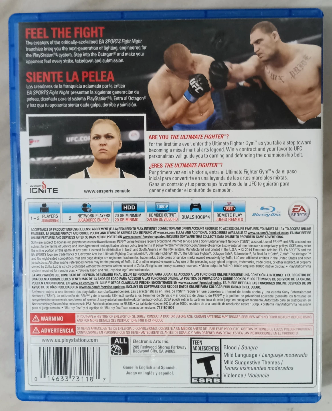 UFC 1 & 2 (PlayStation 4) - photo 3
