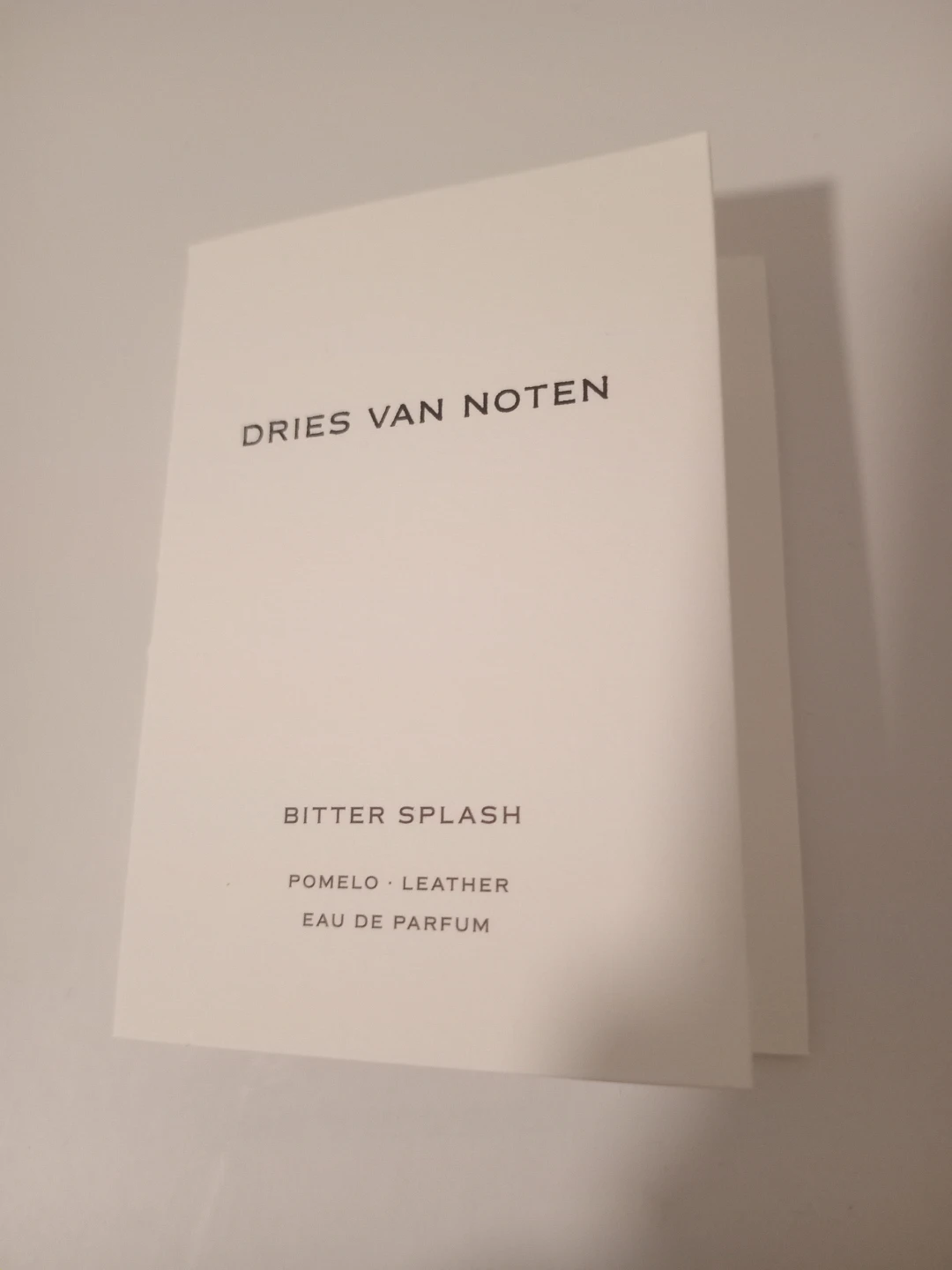 Dries Van Noten Bitter Splash Eau de Parfum Sample