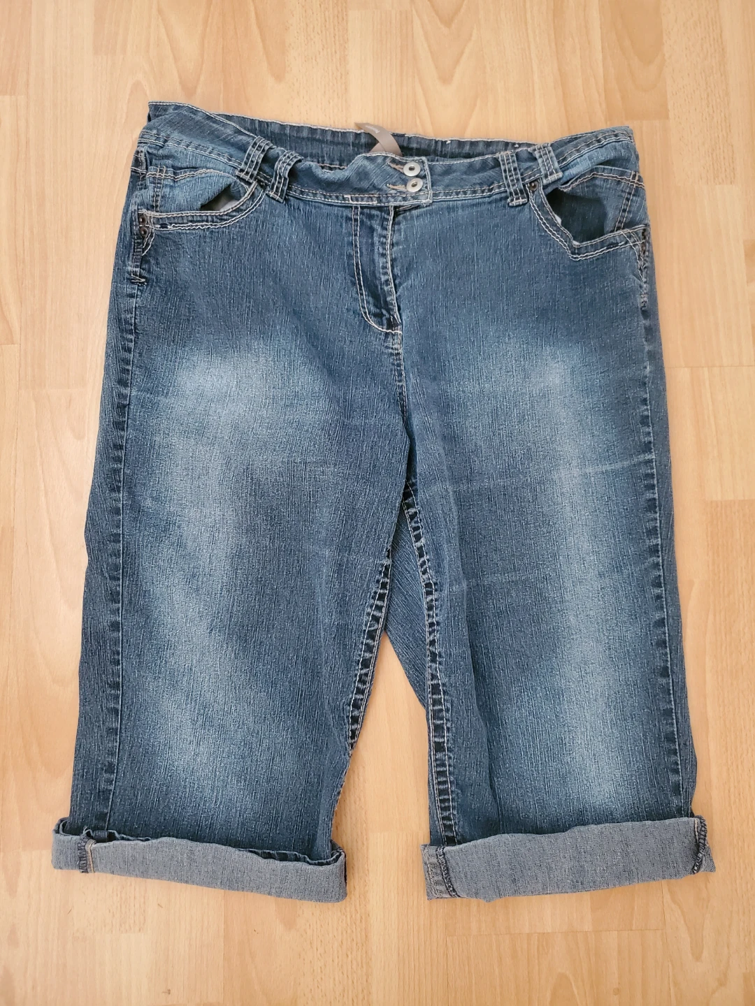 Penningtons Blue Denim Capris
