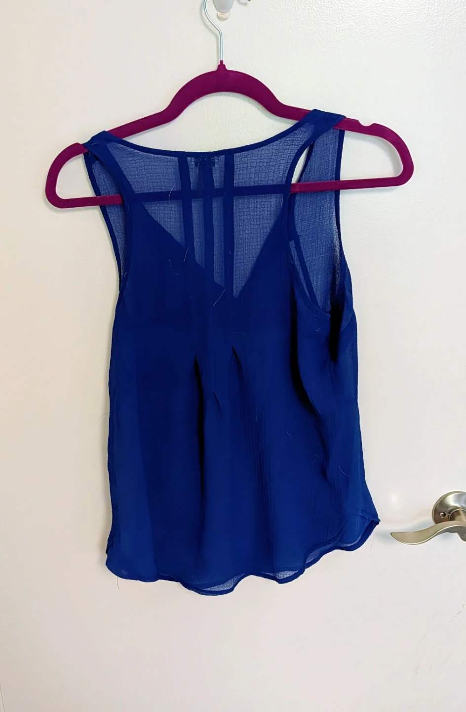 Dynamite Blue Sleeveless Tank Top - Women's Size Medium - photo 3
